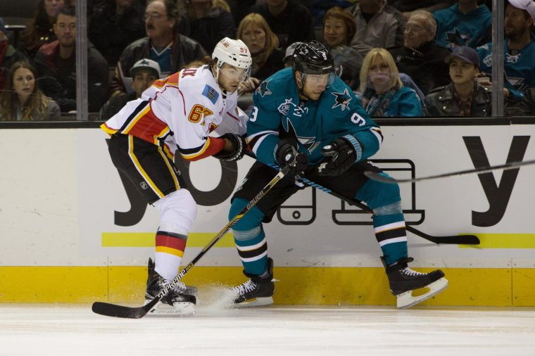 NHL: Calgary Flames at San Jose Sharks